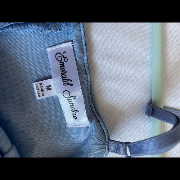 Blue jumpsuit - Picture 2 of 2